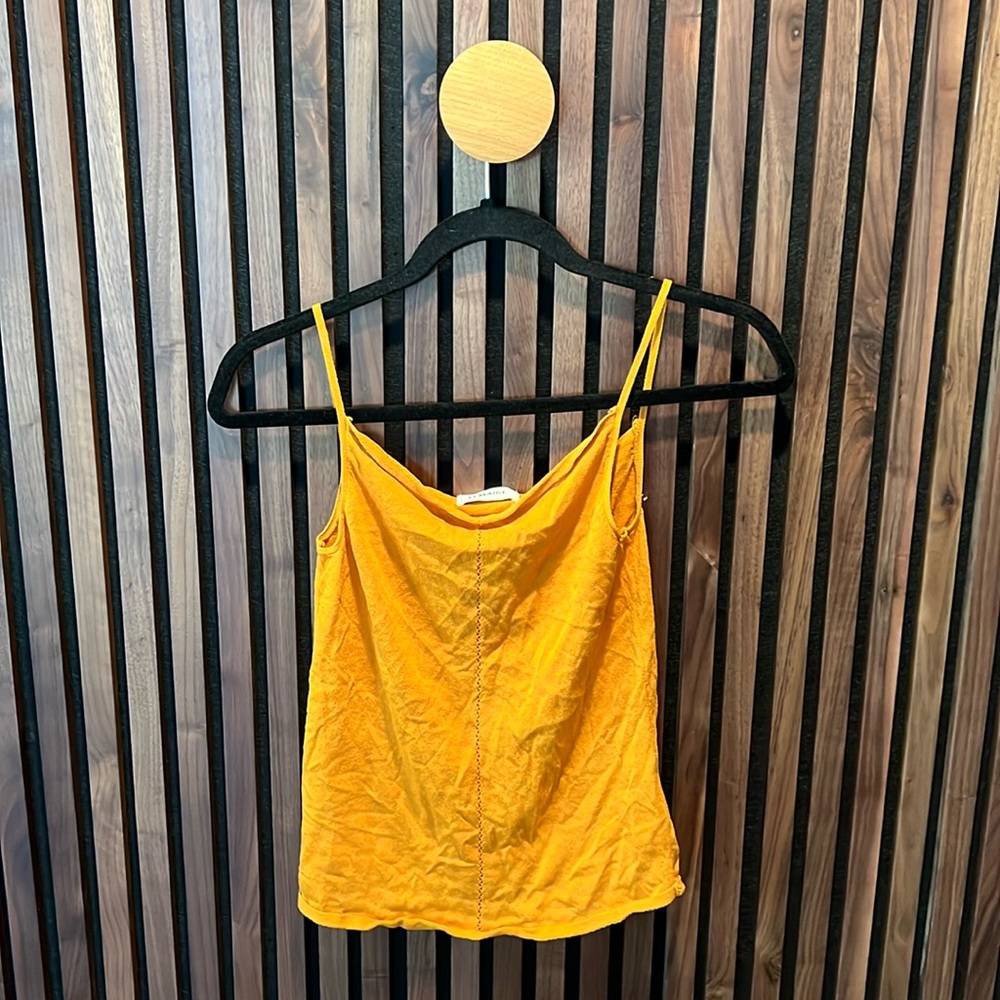 Lemaire Yellow Tank Top